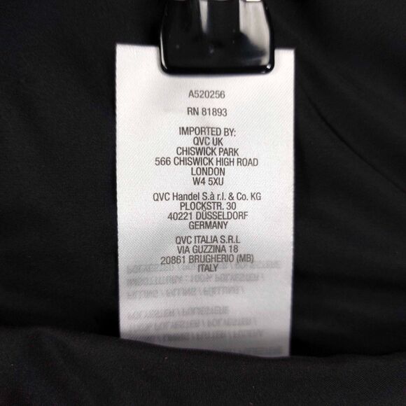 Dennis by Dennis Basso Women's Jacket Sz 4X Quilted Puffer Coat Reversible Black - Picture 9 of 12